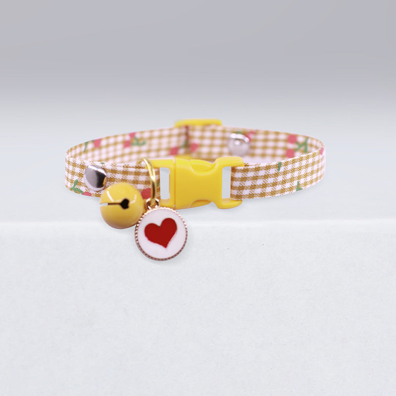 Puppy Kitten Accessories Adjustable Dog Necklace Collar