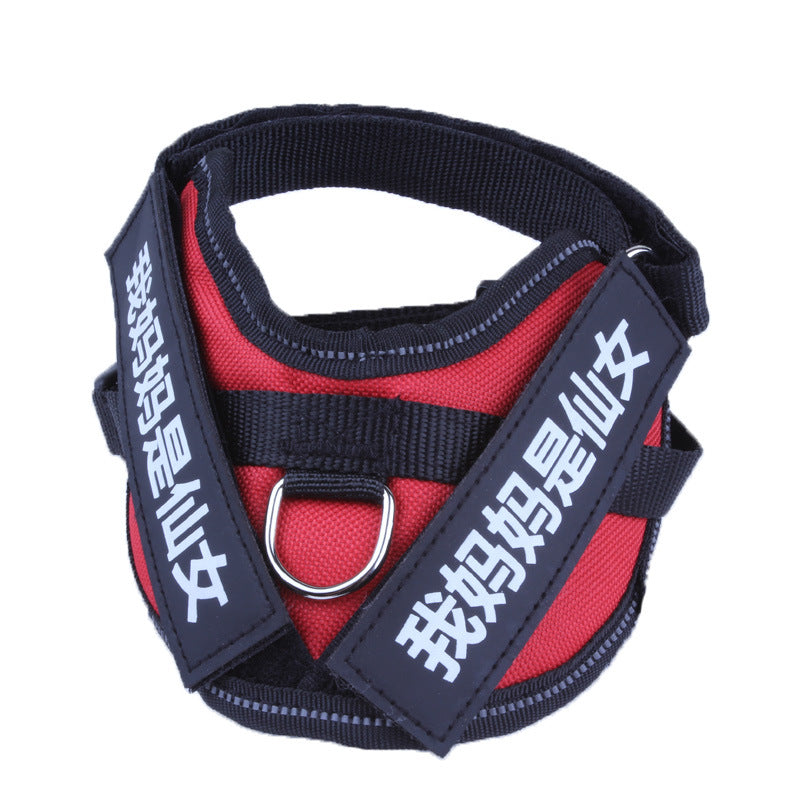 Personalize Dog Harness Dog Name