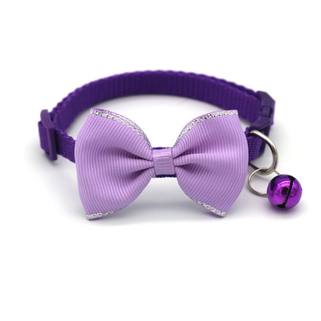 Pet Bow Collar | Pet Bow and Bell Collar | Bubba's Pet Emporium