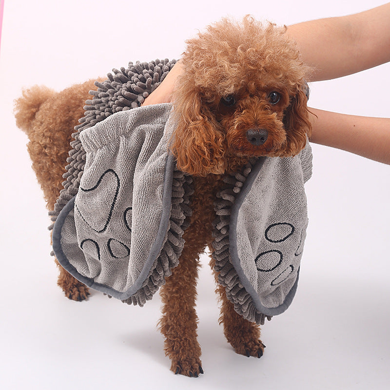 Pet Bath Towel | Pet Soft Towel | Bubba's Pet Emporium