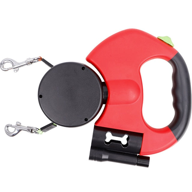 Retractable Dog Leash | Dual Dog Leash | Bubba's Pet Emporium