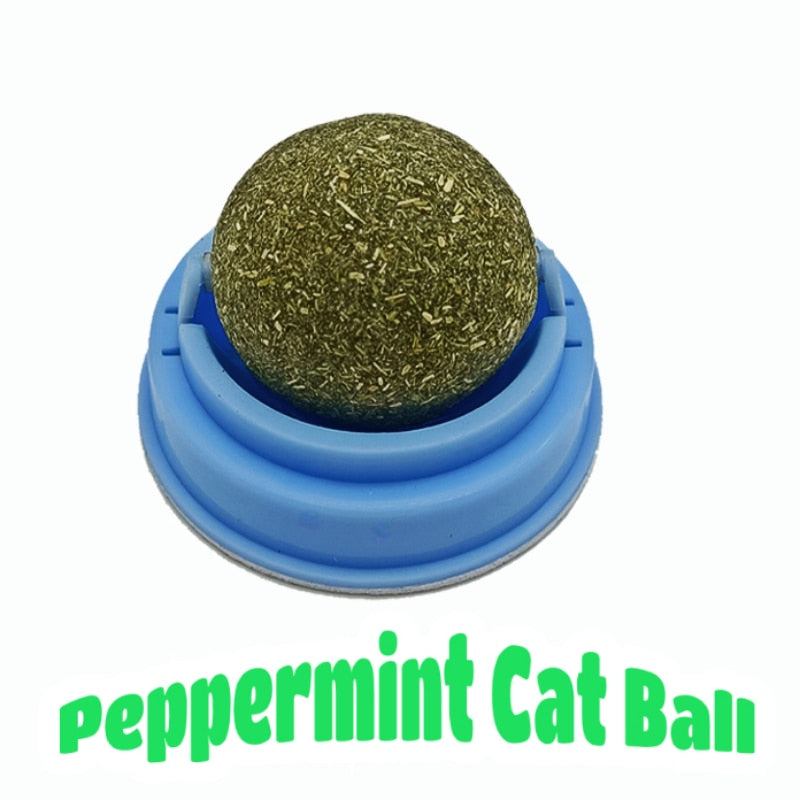 Natural Catnip Stick-On Ball
