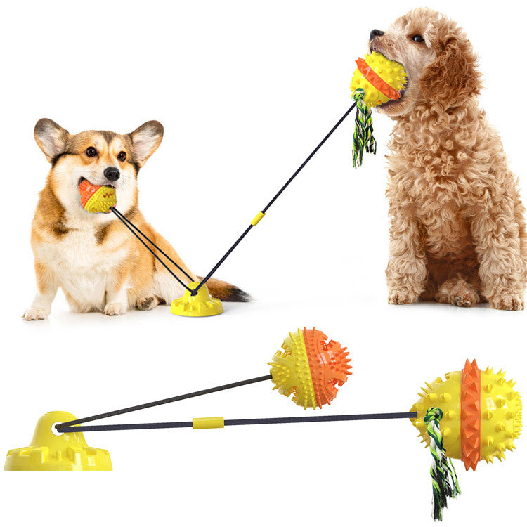 Powerful Sucker Dog Toy