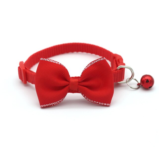 Pet Bow Collar | Pet Bow and Bell Collar | Bubba's Pet Emporium