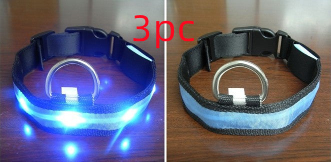 LED Light With Flashing Dog Collar