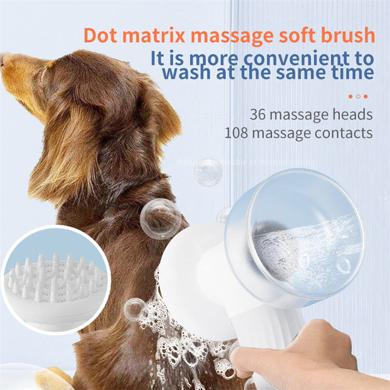 Pet Bath Brush | Dog Shampo Brush | Bubba's Pet Emporium