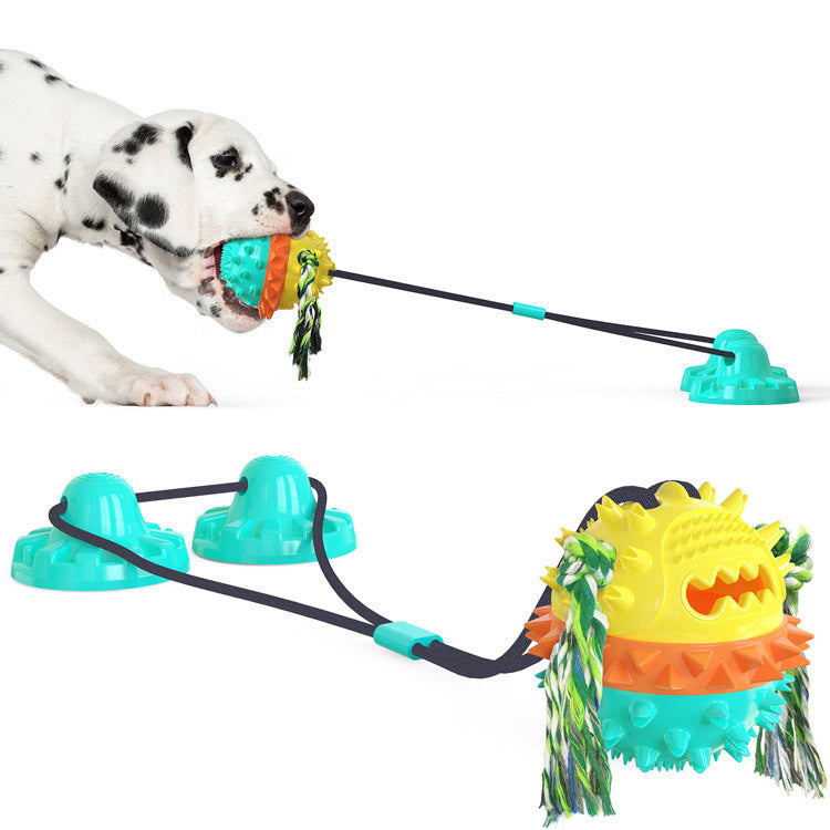 Powerful Sucker Dog Toy