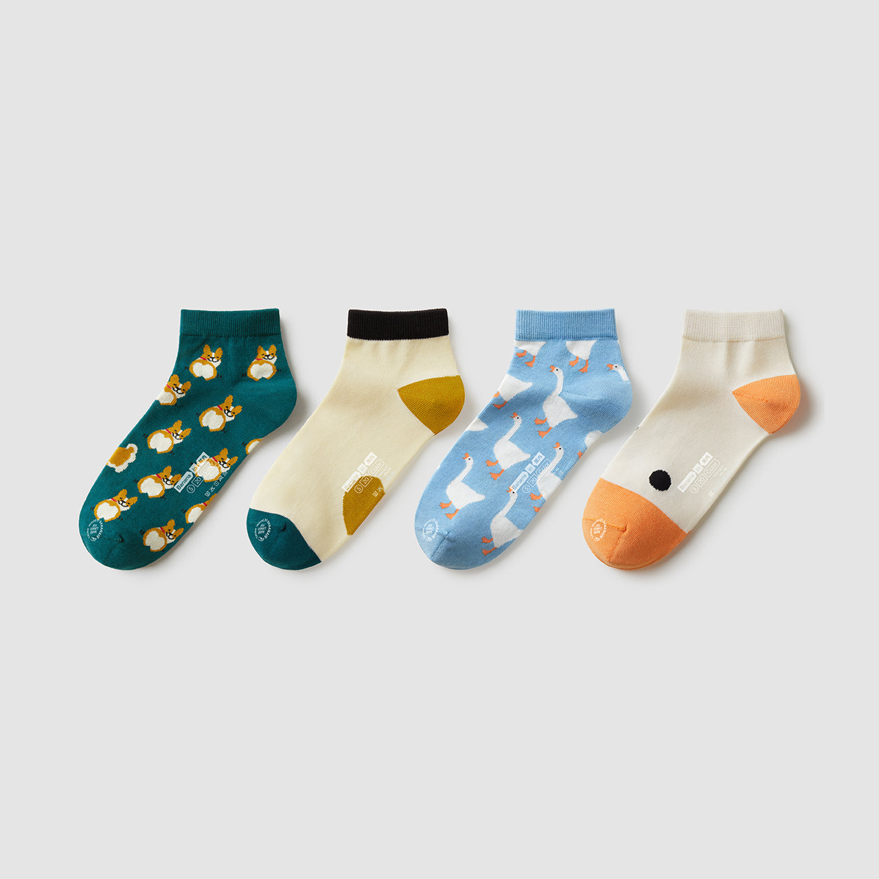 Sports Short Cotton Cat And Dog Short Socks