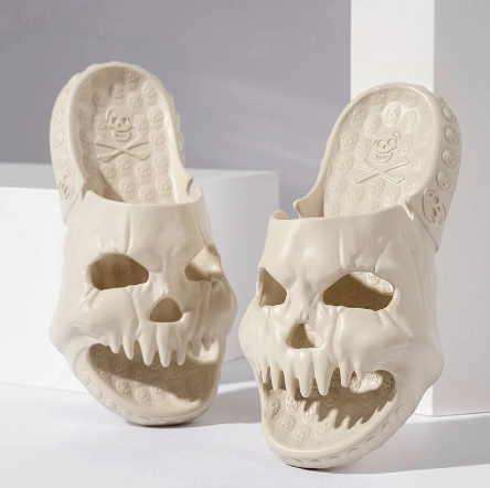 Woolfy® Halloween Skull Slides