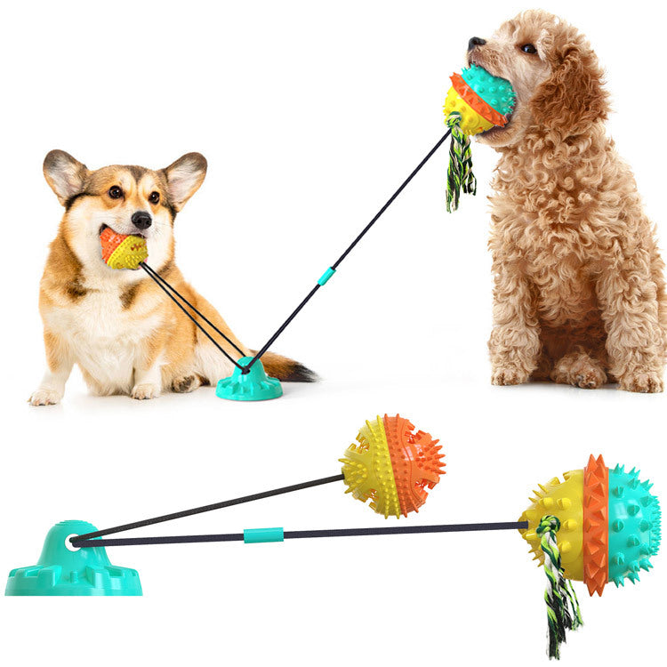 Powerful Sucker Dog Toy