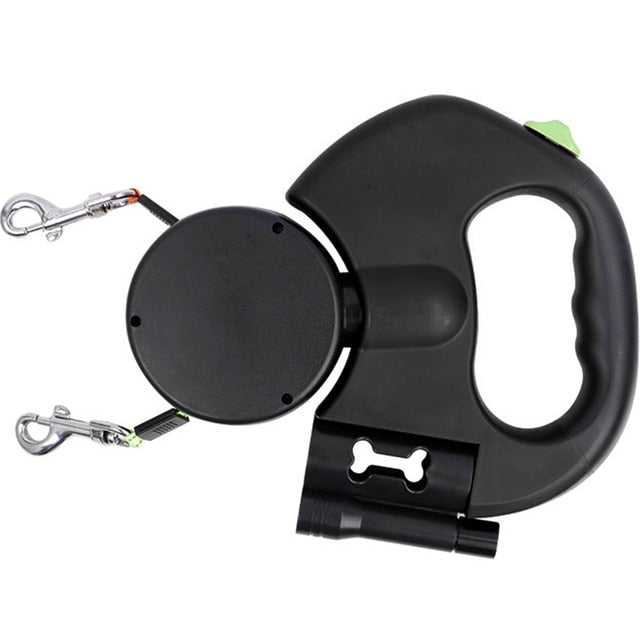 Retractable Dog Leash | Dual Dog Leash | Bubba's Pet Emporium