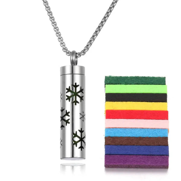 Aroma Necklace with Cotton pads