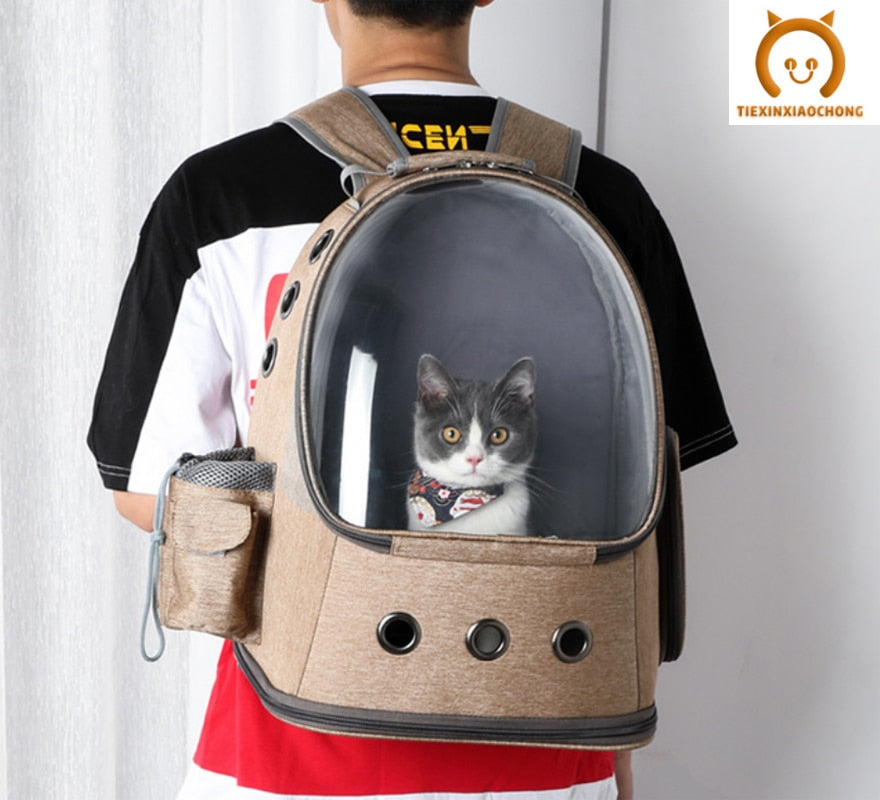 Cat Carrier Backpack | Cat Travel Backpack | Bubba's Pet Emporium