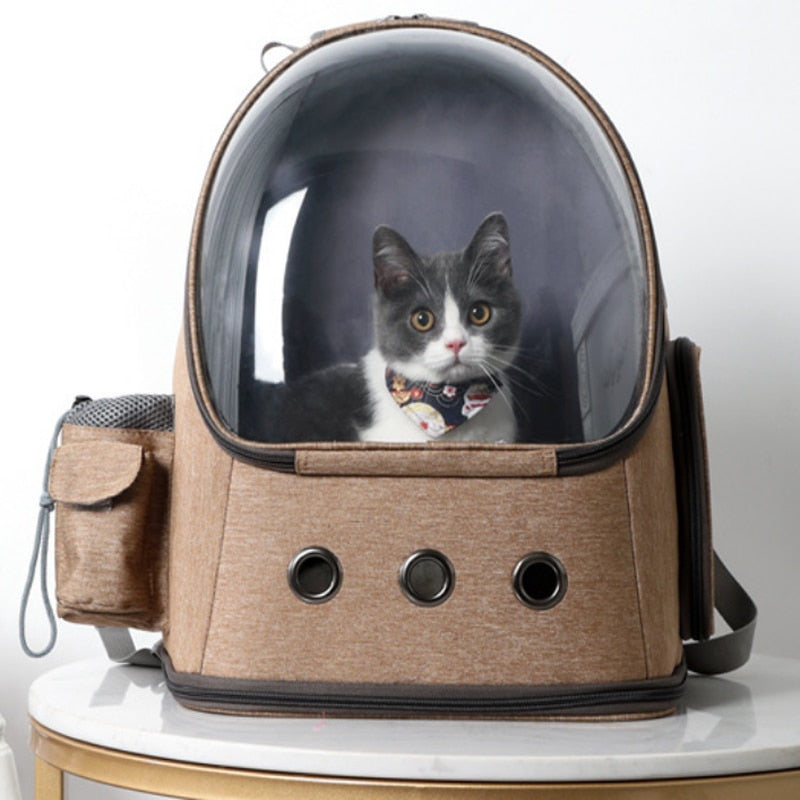 Cat Carrier Backpack | Cat Travel Backpack | Bubba's Pet Emporium