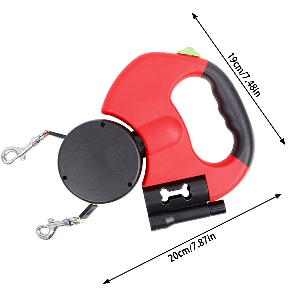 Retractable Dog Leash | Dual Dog Leash | Bubba's Pet Emporium